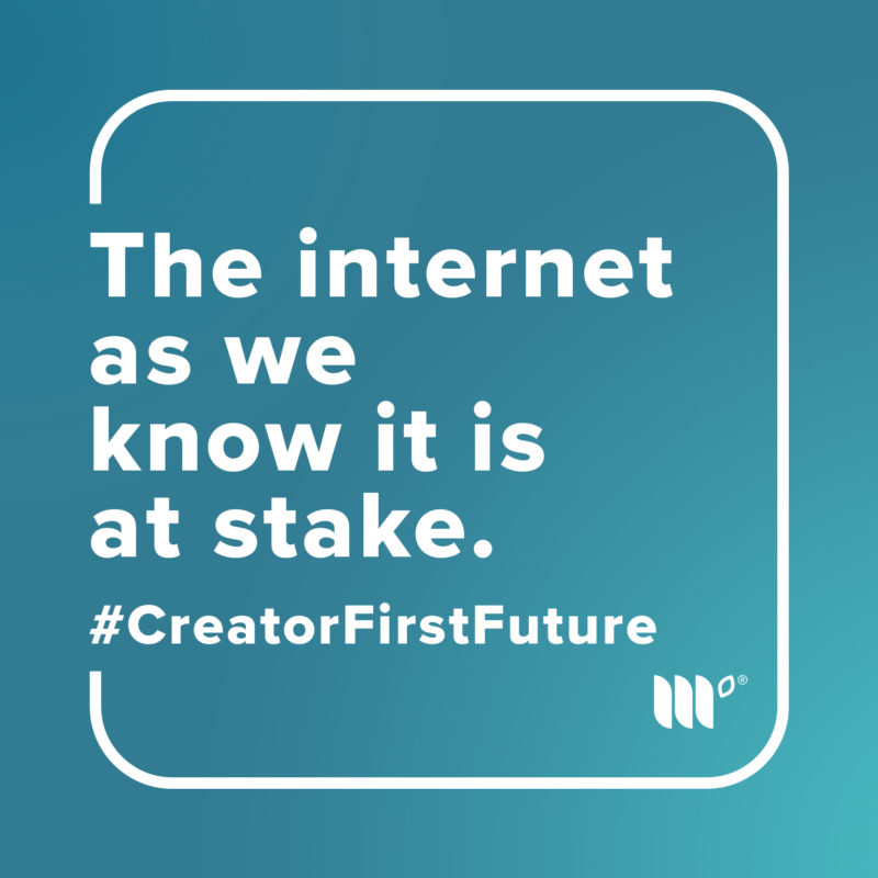 The internet as we know it is at stake